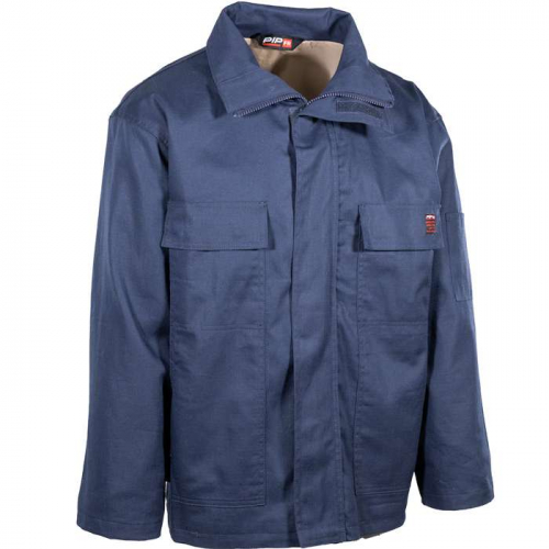 PIP 385-FRFC-NV-S, PIP®, 4-in-1 AR/FR Dual Certified Ripstop Jacket with Zip-Out Liner, FR Clothing